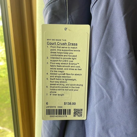 Lululemon Court Crush Dress - Picture 10 of 11